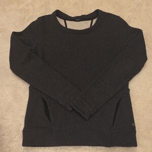 Lululemon Athletica Charcoal Gray Sweatshirt